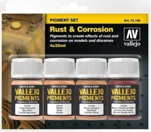 Pigment Set - Rust and Corrosion - 4x35ml - Vallejo 73194
