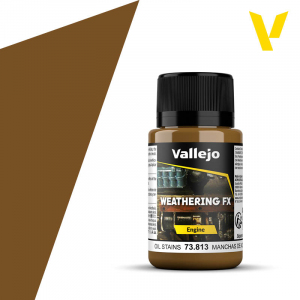 Weathering Oil Stains Engine 40ml - Vallejo 73813