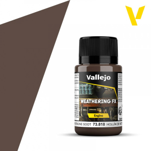 Weathering Brown Engine Soot 40 ml - Vallejo 73818