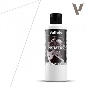 Vallejo 74600 Surface Primer - White 200 ml