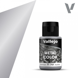 Aluminium 32ml Acrylic paint Metal Color Vallejo 77701