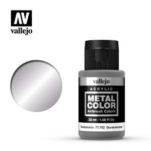 Vallejo 77702 Duraluminium 32ml Acrylic Metal Color