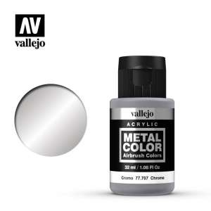Vallejo 77707 Chrome 32ml Acrylic Metal Color
