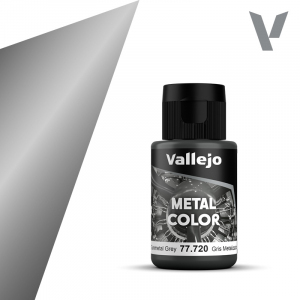 Gunmetal Grey 32ml Acrylic paint Metal Color Vallejo 77720