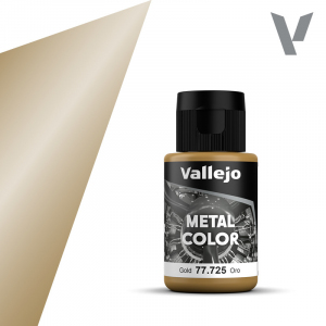 Gold 32ml Acrylic paint Metal Color Vallejo 77725