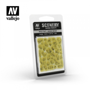 Vallejo SC412 Kępki trawy - gęste beżowe 6mm