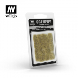 Vallejo SC429 Kępki trawy - beżowe 12mm