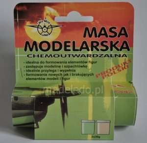 Wamod OD15 Masa modelarska chemoutwardzalna 2x30g