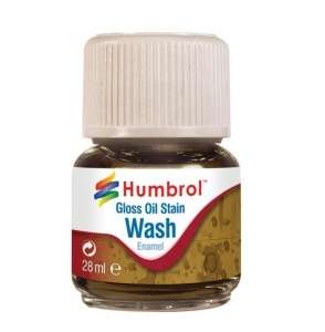 Humbrol AV0209 Enamel Wash Gloss Oil Stain 28ml