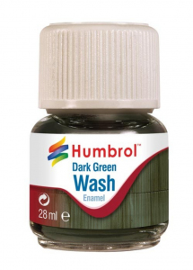 Humbrol AV0203 Enamel Wash Dark Green 28ml