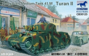 Model Bronco CB35123 Hungarian Medium Tank 41.M Turan II