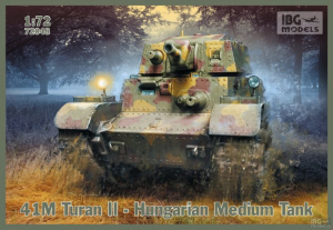 Model IBG 72048 41M Turan II Hungarian Medium Tank