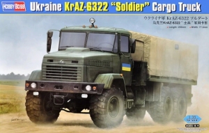 Model Hobby Boss 85512 Ukraine KrAZ-6322 Soldier Cargo Truck