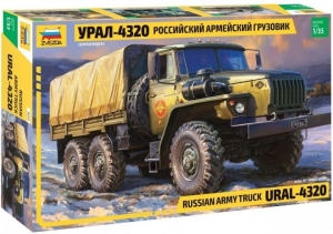 Model Zvezda 3654 Ural 4320 Truck