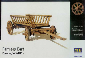 Model Master Box 3537 Farmers Cart