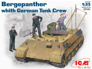 Model ICM 35342 Bergepanther with German Tank Crew