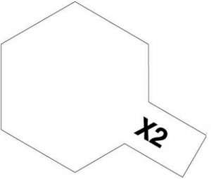 X-2 White emalia 10ml Tamiya 80002 