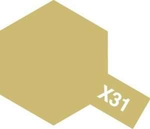 X-31 Titanium Gold emalia 10ml Tamiya 80031