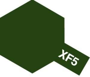 XF-5 Flat Green emalia 10ml Tamiya 80305