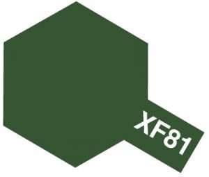 XF-81 Dark Green 2 RAF 10ml Tamiya 81781 
