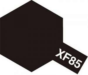 XF-85 Rubber Black emalia 10ml Tamiya 80385 