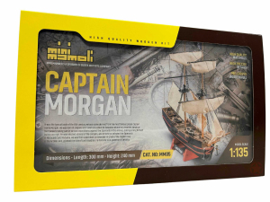 Captain Morgan - MM05 Mamoli - wooden ship model kit