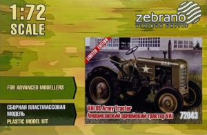 VAI US Army Tractor model Zebrano 72043 in 1-72 Limited Edition