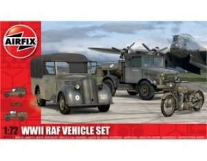 WWII RAF Vehicle Set scale 1:72