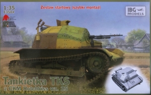 Starter set Tankietka TKS with CKM Hotchkiss wz.25 IBG E3504