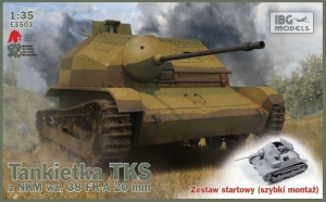Zestaw startowy Tankietka TKS z NKM wz.38 IBG E3503