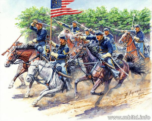Model Master Box 3550 8th Pennsylvania Cavalry - Battle of Chancellorsville,1863