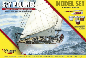 Polish Sailing Yacht S/Y Polonez model set 850094 in 1-50