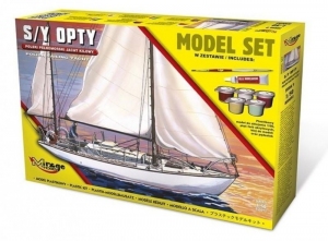 Zestaw modelarski polski jacht kilowy S/Y Opty 850093
