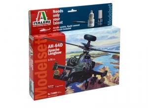 Modelset Italeri 71080 AH-64D Apache Longbow in 1-72