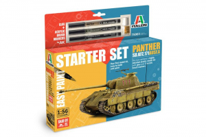 Starter Set Panther Sd.Kfz.171 Ausf. A 1/56 - Italeri 75003
