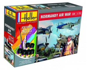 Model Set Normandy Air War Heller 53014 in 1-72