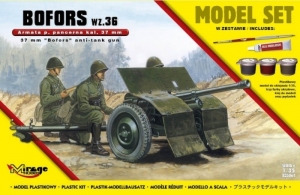 Bofors wz.36 anti-tank gun model set 835061