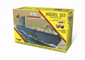 Zestaw modelarski okręt U-Boot Type IIB U-23 Mirage Hobby 840066 1/400