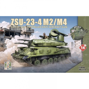 Zimi Model ZM35124 Soviet ZSU-23-4 M2/M4 Shilka 1/35