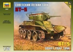 Zvezda 3507 BT-5 Soviet light tank