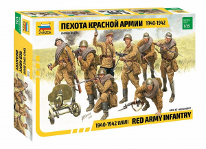 Zvezda 3526 Red Army Infantry 1940-42 WWII 1/35