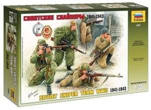 Zvezda 3597 Soviet Sniper Team WWII