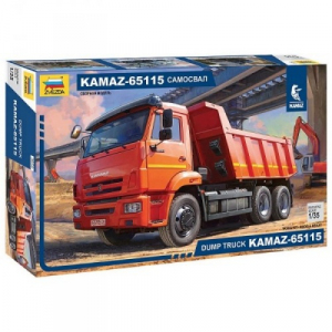 Dump Truck KamAZ 65115 model Zvezda 3650 in 1-35
