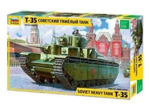 Zvezda 3667 T-35 Soviet Heavy Tank