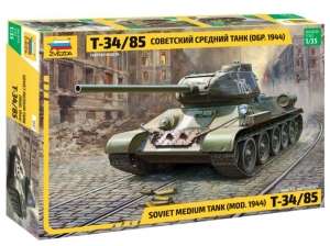 Soviet medium tank T-34/85 - model Zvezda 3687 scale 1-35