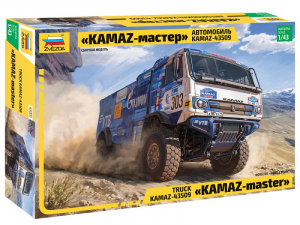 Zvezda 43005 Ciężarówka KAMAZ-43509 Master model 1/43