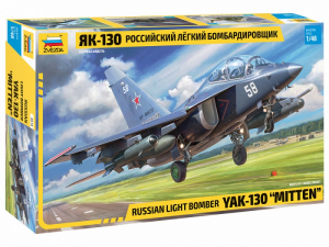 Light Bomber Yak-130 Mitten model Zvezda 4818 in 1-48