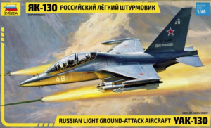 Yak-130 Russian Light Ground-Attack Aircraft model Zvezda 4821
