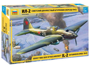 Zvezda 4826 IL-2 Shturmovik (Mod. 1943) 1/48