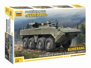 Russian Armored Personnel Carrier Bumerang model Zvezda 5040 in 1-72 